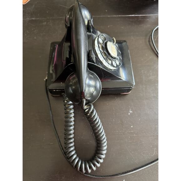Bell System Western Electric F1 Rotary Phone Vintage 1940's Art Deco Mid Century - Picture 16 of 16